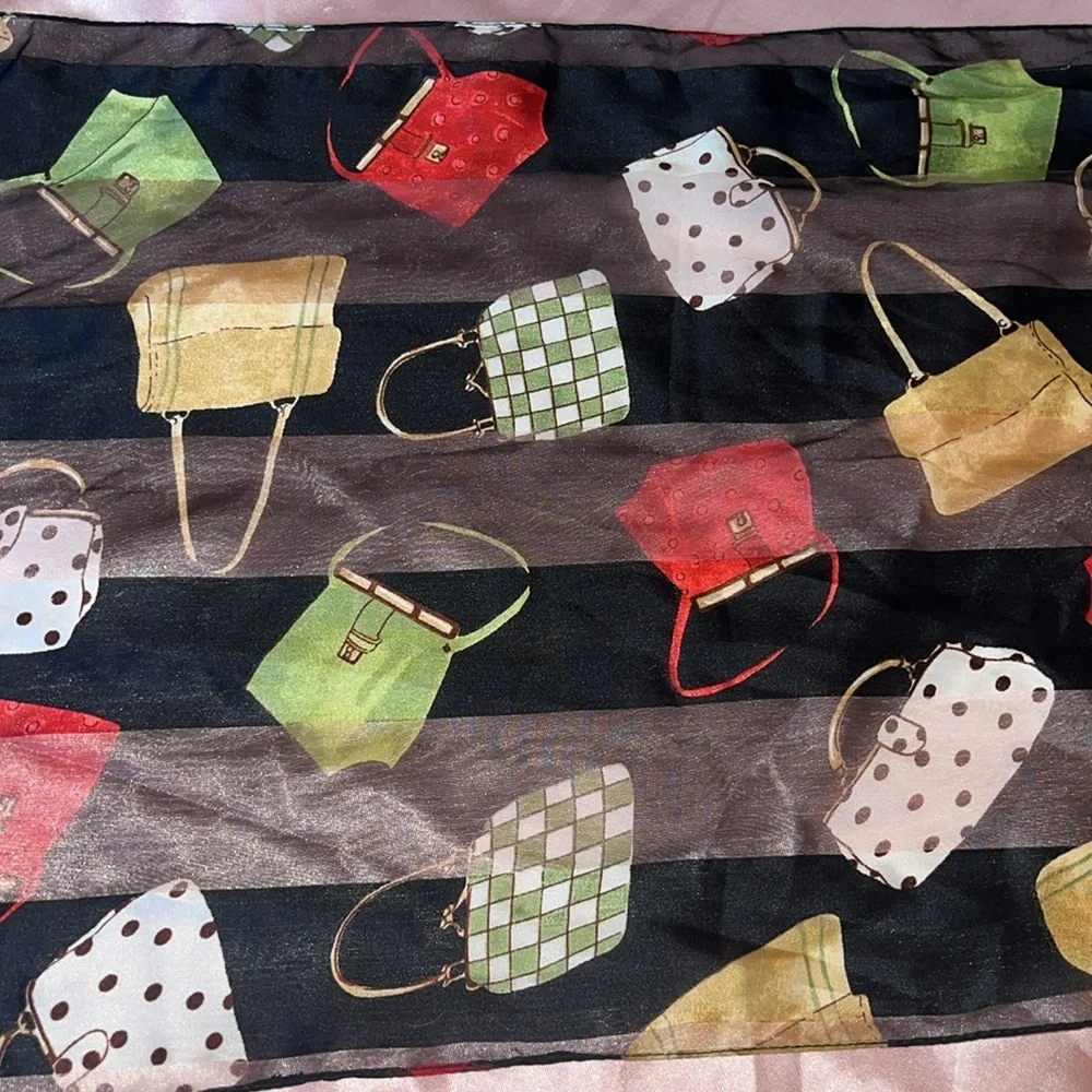 Purse/Pocketbook Sheer Scarf/Wrap